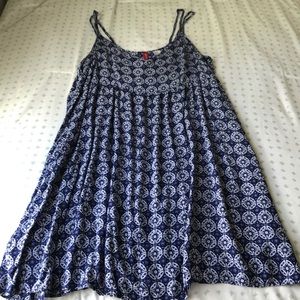 Blue summer dress
